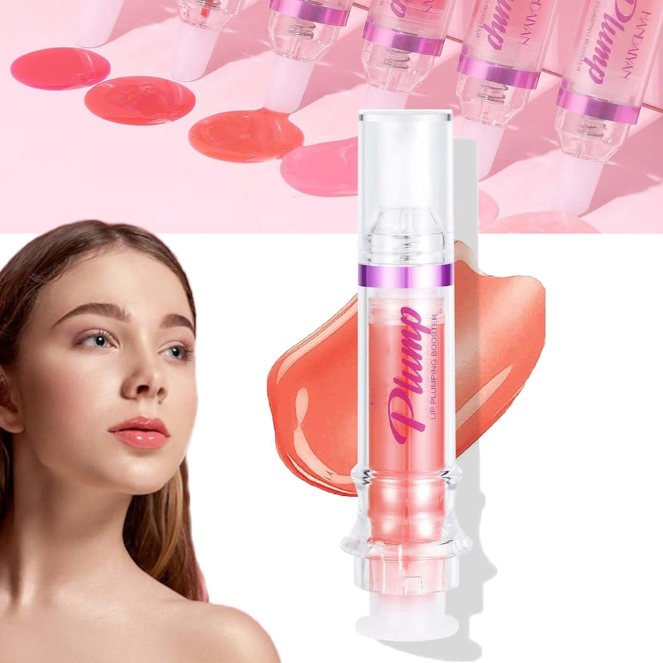 Girabella Lip Plumper,Lip Plumping Booster Gloss,Girabella Lip Gloss,Lip Plumper Gloss Girabella (6PCS)