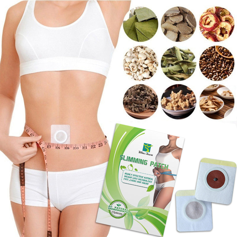 Ancient Chinese Herb Weight Lose Slimming Navel Stickers