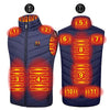 11PCS Heated vest Jacket Fashion Men Women Coat Intelligent USB Electric Heating Thermal Warm Clothes Winter Heated Vest  열선조끼