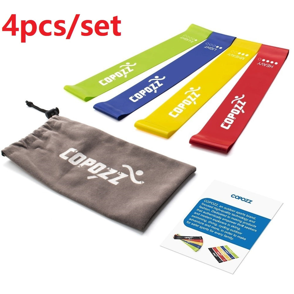 COPOZZ 30cm Resistance Bands Set Elastic Resistence Band Latex Mini Sport Gym Workout Yoga Pilates Exercise Fitness Equipment