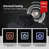 11PCS Heated vest Jacket Fashion Men Women Coat Intelligent USB Electric Heating Thermal Warm Clothes Winter Heated Vest  열선조끼