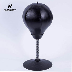 ALBREDA High Quality Desk Boxing Punching Bag Speed Ball Bags PU Punch Training Fitness Gym Sports Practical Stress Release